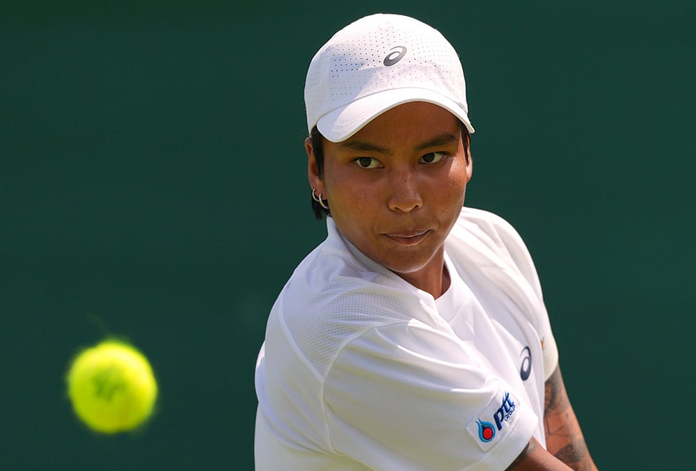 Britain Wimbledon Tennis Championships 2026 highlights-Mananchaya Sawangkaew of Thailand