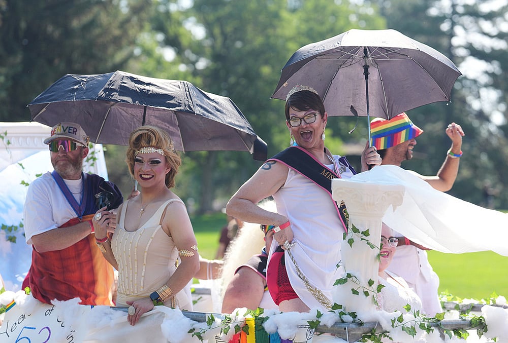 Miss Gay Pride of All Colorado in Denver Pride Parade