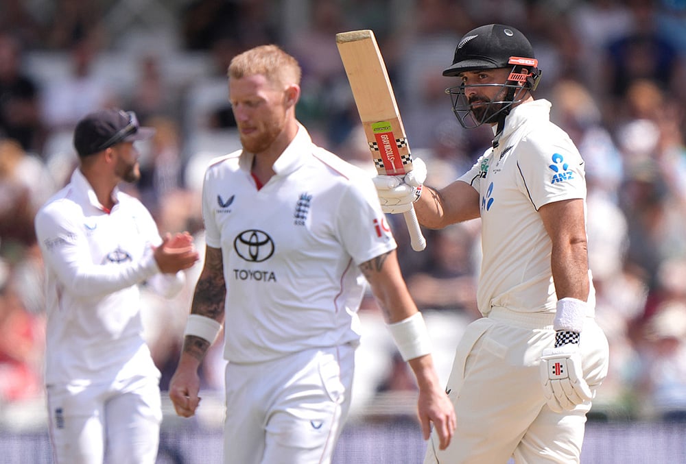 England vs New Zealand 3rd Test Day 4 highlights-Daryl Mitchell