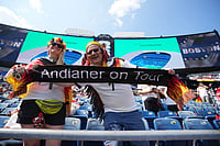 Germany Vs Paraguay, FIFA World Cup 2026: See Best Photos From Round Of 32 Clash At Boston Stadium (AP Photo/Martin Meissner) : Germany supporters pose before the World Cup round of 32 soccer match between Germany and Paraguay in Foxborough