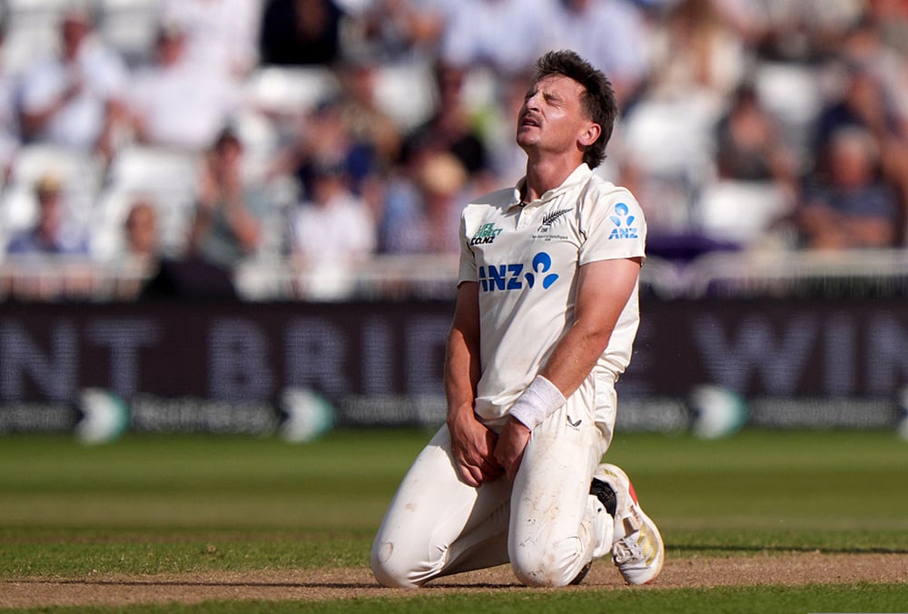 England vs New Zealand 3rd Test Day 4 highlights-Nathan Smith