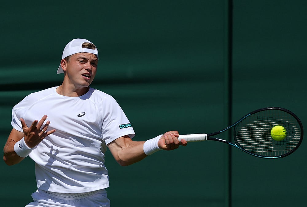 Britain Wimbledon Tennis Championships 2026 highlights-Felix Gill of Britain 