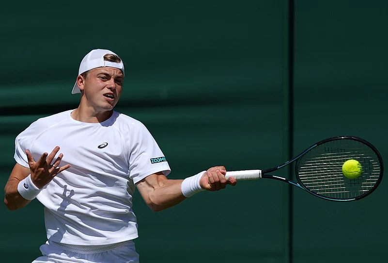 Britain Wimbledon Tennis Championships 2026 highlights-Felix Gill of Britain