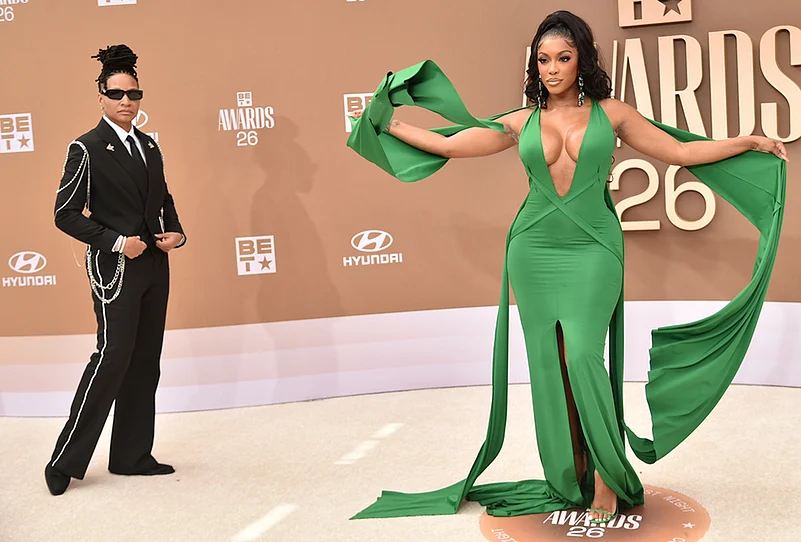 BET Awards 2026 Patrice Sway McKinney, left, and Porsha Williams