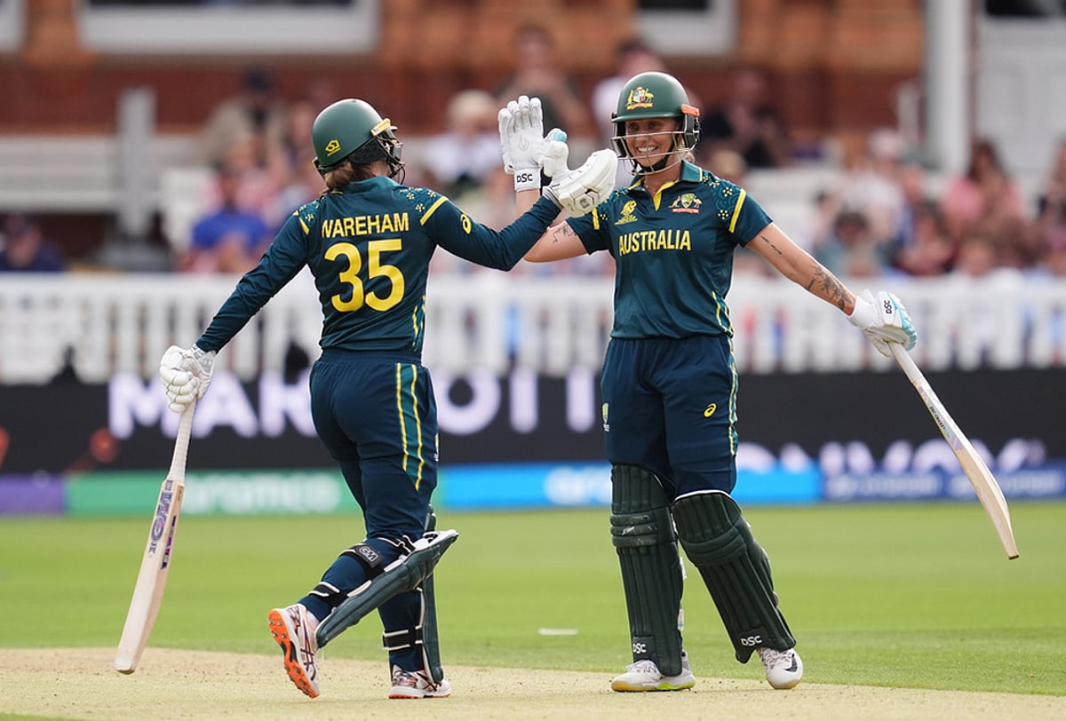 IND-W vs AUS-W T20 World Cup 2026 match highlights-Georgia Wareham and Ashleigh Gardner