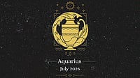 Aquarius Monthly Horoscope for July 2026