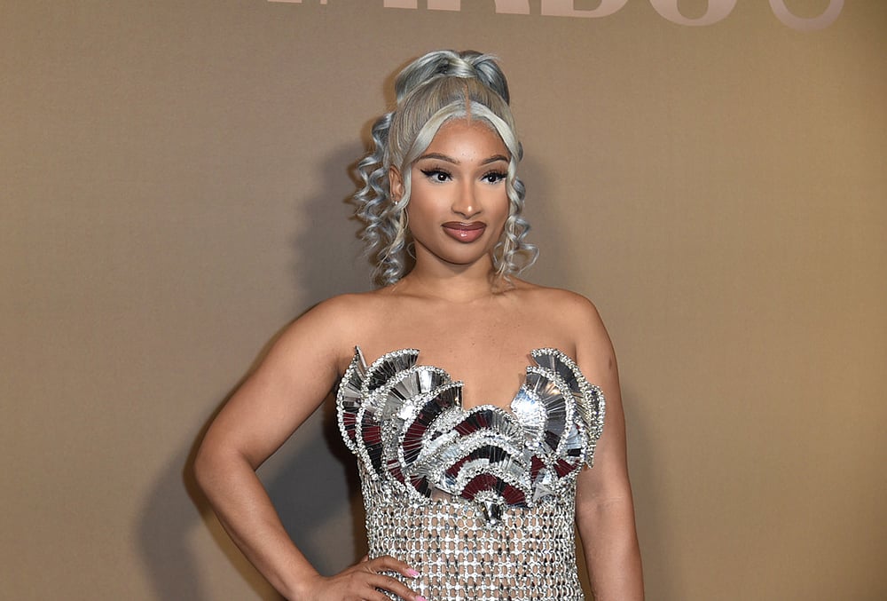 Jennaske BET Awards red carpet look