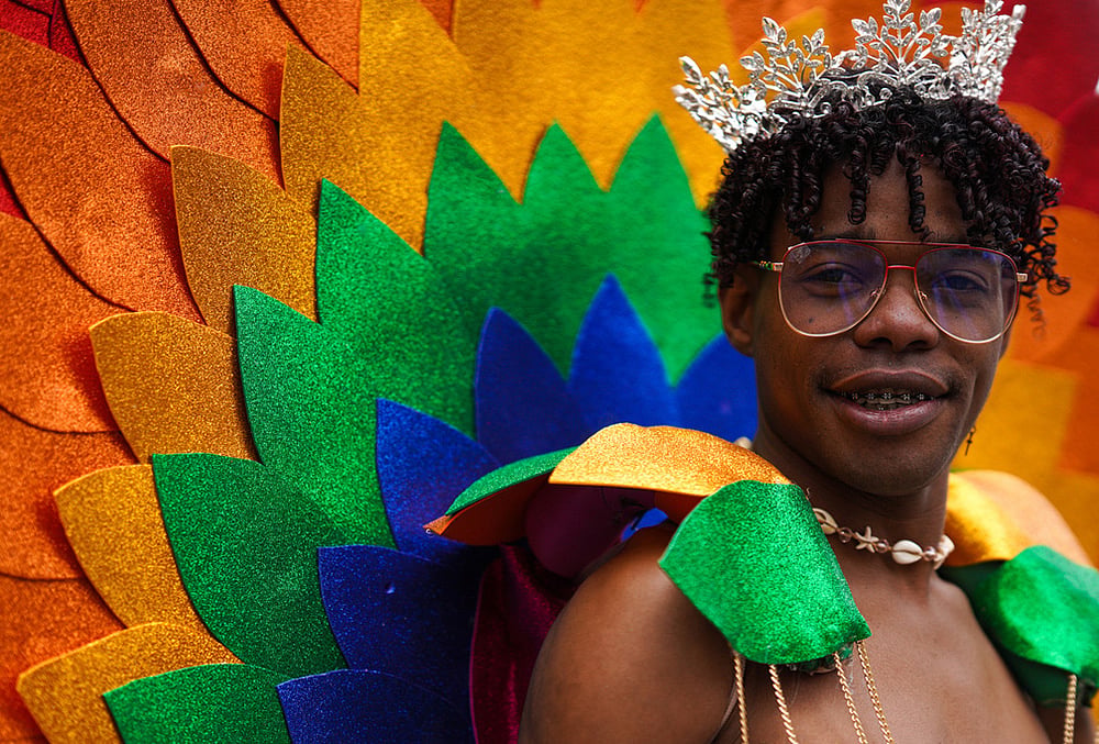 annual Pride parade in Bogota 