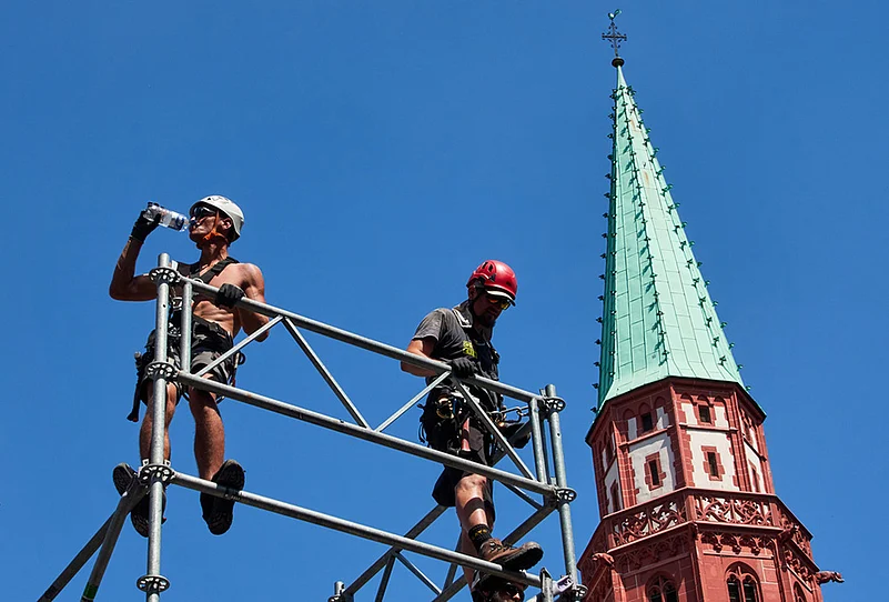 Early Heat Wave in Europe best photo highlights-Germany heatwave
