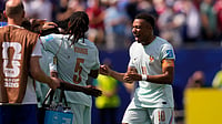 France Vs Sweden Preview: Les Bleus Face Nordic Resolve In Round Of 32 Showdown AP : France's Kylian Mbappe (10) celebrates his team's second goal during the World Cup Group I soccer match