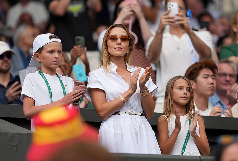 Britain Wimbledon Tennis Championships 2026 highlights-Jelena Djokovic
