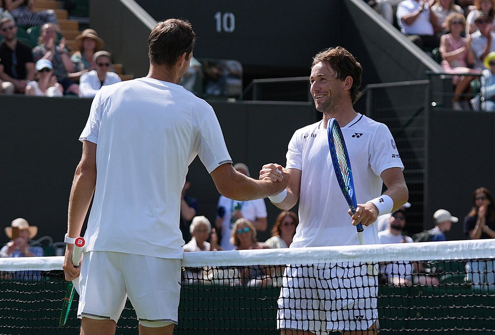 Britain Wimbledon Tennis day 1 mens singles highlights-Casper Ruud