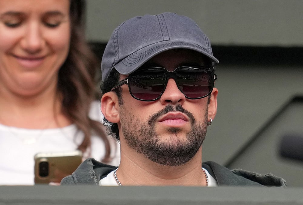 Britain Wimbledon Tennis Championships 2026 highlights-Puerto Rican singer Bad Bunny 