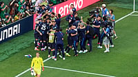 Germany Vs Paraguay, FIFA World Cup 2026: Who Won In The Round Of 32 Match At Boston Stadium? (AP Photo/Mark Stockwell) : Germany goalkeeper Manuel Neuer (1) reacts as Paraguay players celebrate after a penalty shootout at the end of the World Cup round of 32 soccer match between Germany and Paraguay in Foxborough, Mass., near Boston, Monday, June 29, 2026.