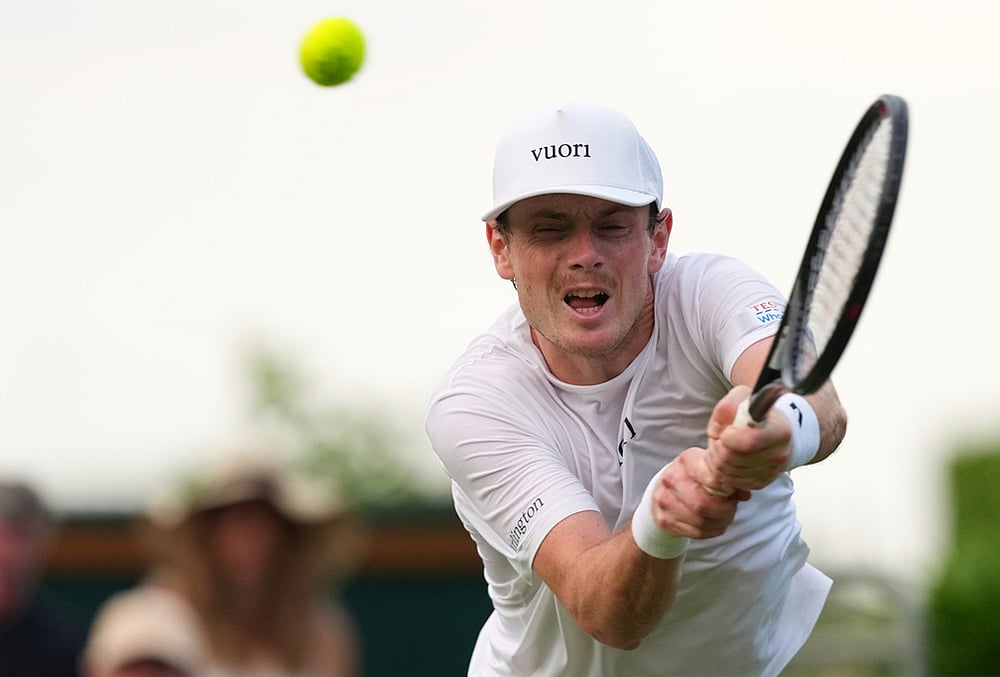Britain Wimbledon Tennis Championships 2026 highlights-Jack Pinnington Jones 