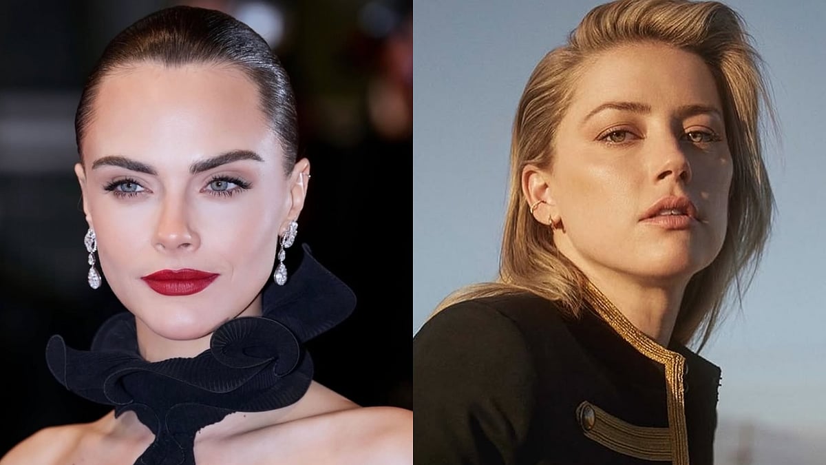 Cara Delevingne finally breaks silence on rumored romance with Amber Heard - Instagram/Cara Delevingne, Amber Heard