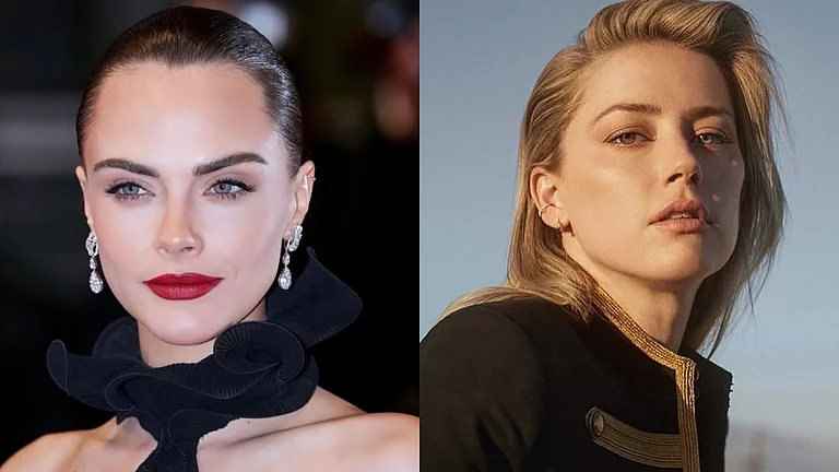 Cara Delevingne finally breaks silence on rumored romance with Amber Heard - Instagram/Cara Delevingne, Amber Heard