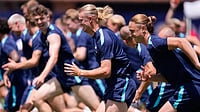 Ivory Coast Vs Norway Preview: Can The Elephants Choke Haaland-Led Vikings? AP Photo/Tony Gutierrez : Norway's Erling Haaland, center, participates in a training session in Dallas, Monday, June 29, 2026, ahead of his team's FIFA World Cup match against the Ivory Coast