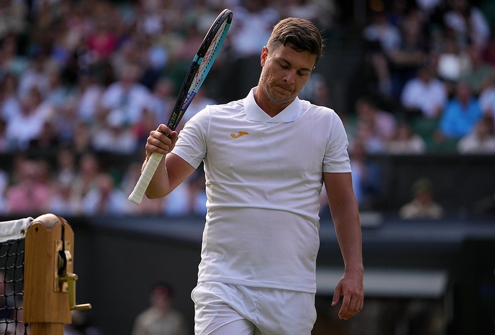 Britain Wimbledon Tennis day 1 mens singles highlights-Miomir Kecmanovic