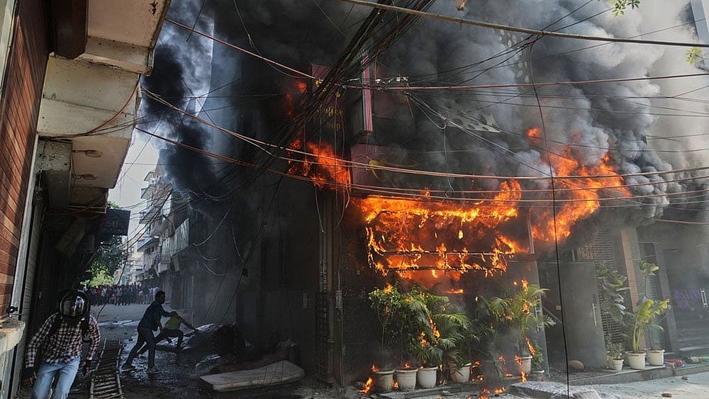 Why Delhi's Fire Tragedies Start With Broken Urban Planning, Not Sparks - Photo: AP/Manish Swarup; Representative Image