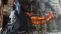 Photo: AP/Manish Swarup; Representative Image : Why Delhi's Fire Tragedies Start With Broken Urban Planning, Not Sparks