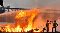 Over 20 injured in fire at naphtha pipeline in West Bengal's Haldia PTI : Over 20 injured in fire at naphtha pipeline in West Bengal's Haldia