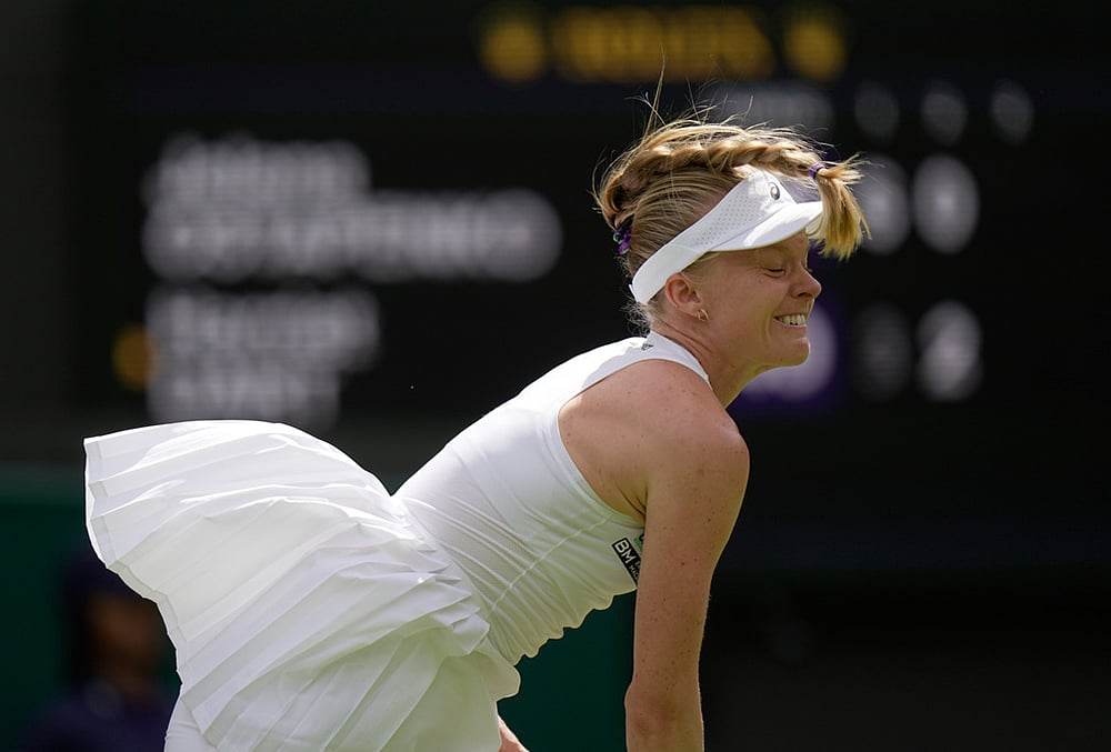 Britain Wimbledon Tennis Championships 2026 highlights-Harriet Dart of Britain