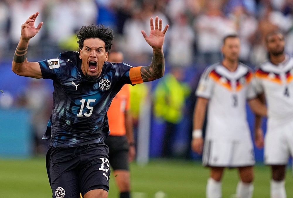 Paraguay vs Germany World Cup Soccer
