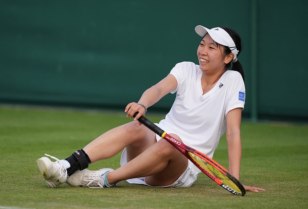 Britain Wimbledon Tennis Championships 2026 highlights-Aoi Ito of Japan