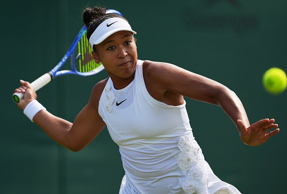 Britain Wimbledon Tennis day 1 womens singles highlights-Naomi Osaka of Japan
