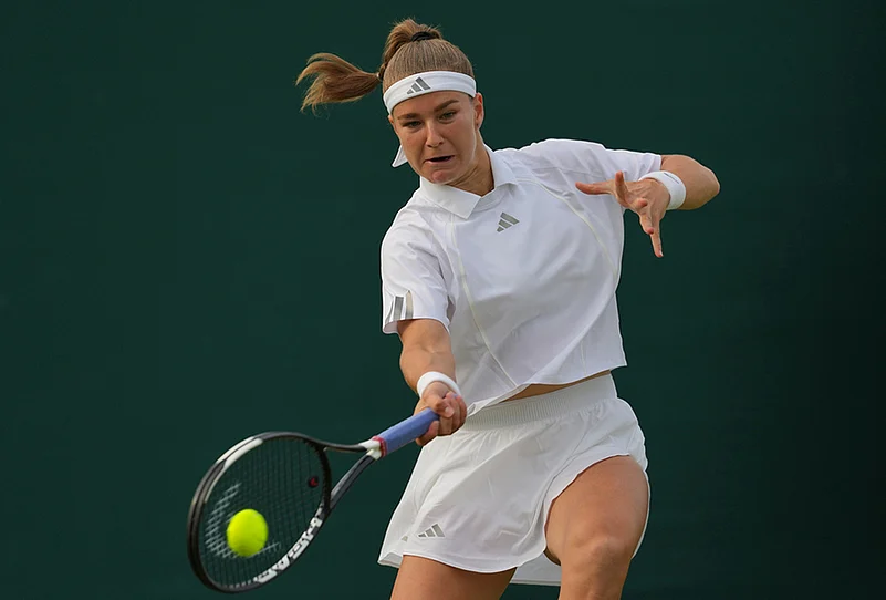 Britain Wimbledon Tennis Championships 2026 highlights-Karolina Muchova