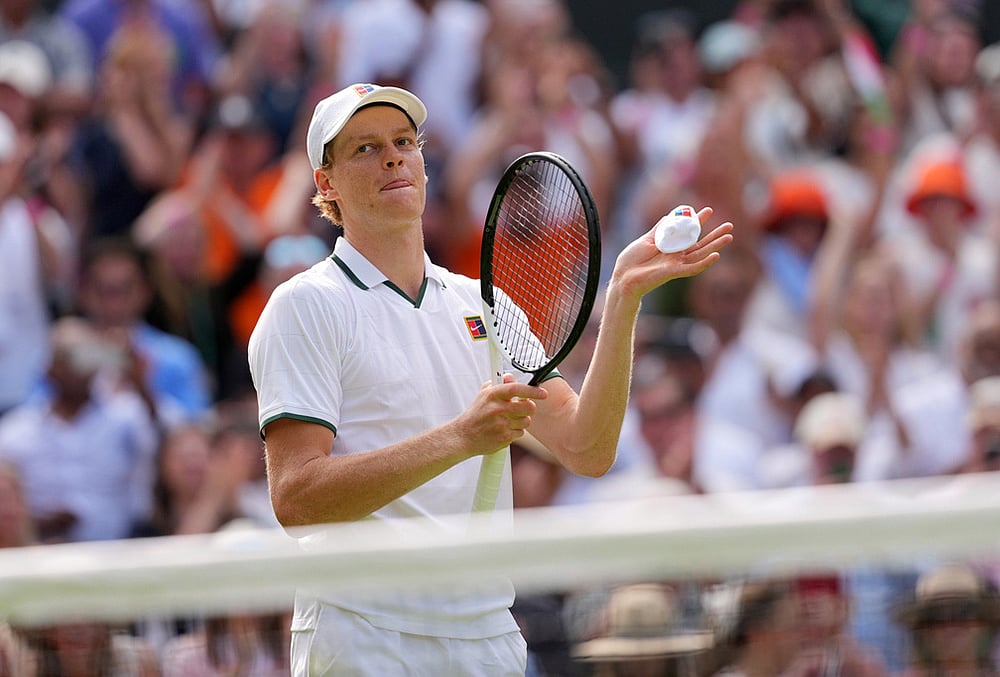 Britain Wimbledon Tennis Championships 2026 highlights-Jannik Sinner 