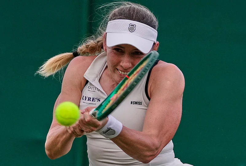 Britain Wimbledon Tennis Championships 2026 highlights-Ekaterina Alexandrova of Russia