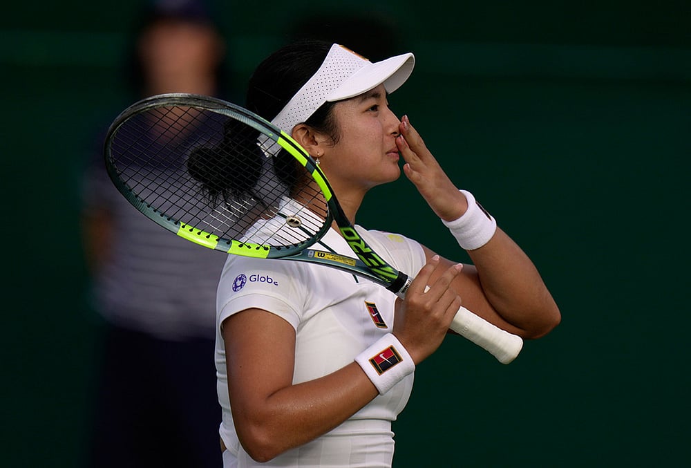 Alexandra Eala Wimbledon 2026 tennis highlights