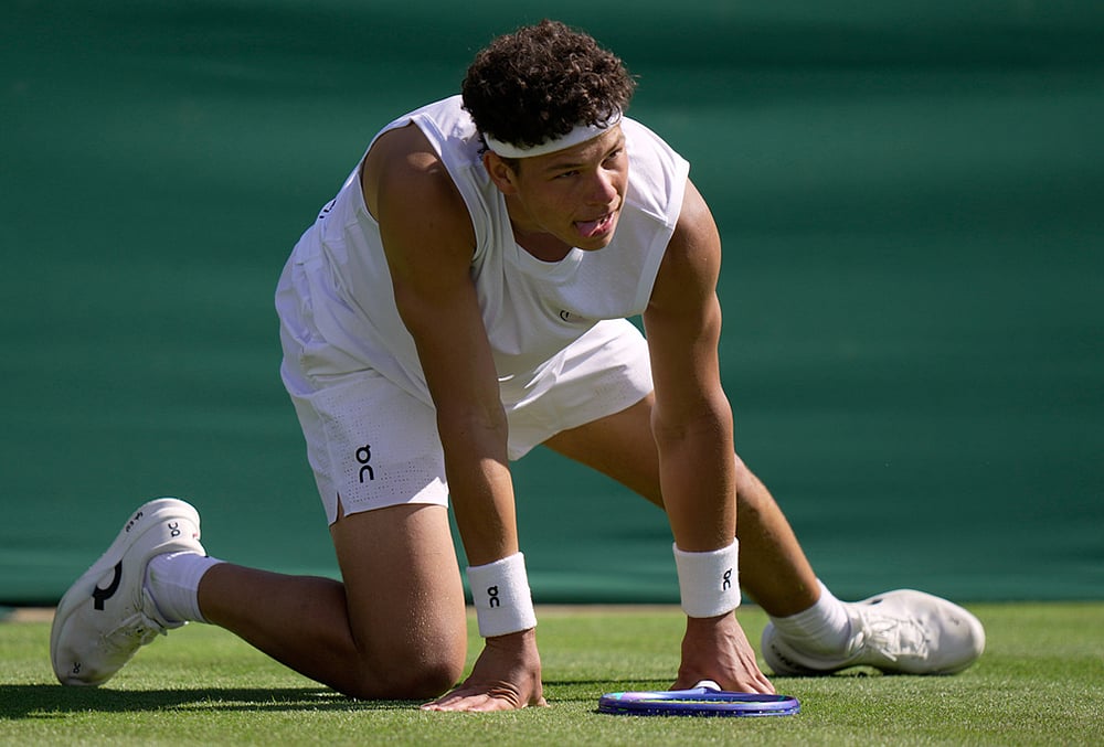 Ben Shelton Wimbledon 2026 tennis highlights