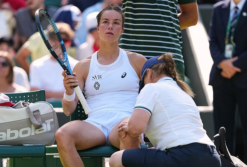 Lois Boisson Wimbledon tennis 2026 tennis
