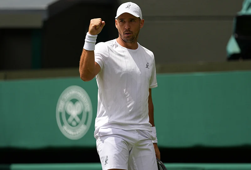 Dusan Lajovic Wimbledon 2026 tennis highlights
