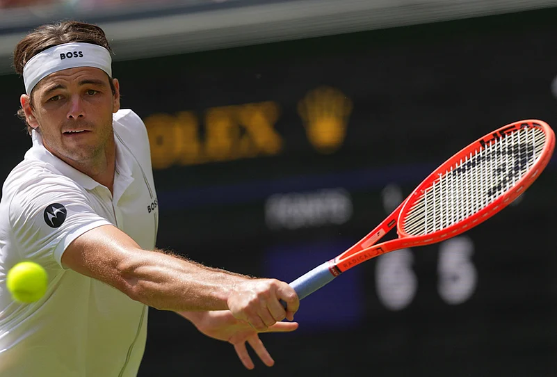 Taylor Fritz Wimbledon 2026 tennis highlights