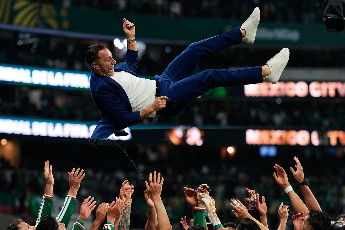 Mexico vs Ecuador FIFA World Cup 2026 Rd 32 Andres Guardado Lifted AP Photo