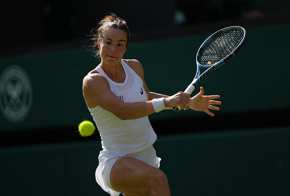 Lois Boisson Wimbledon 2026 tennis highlights