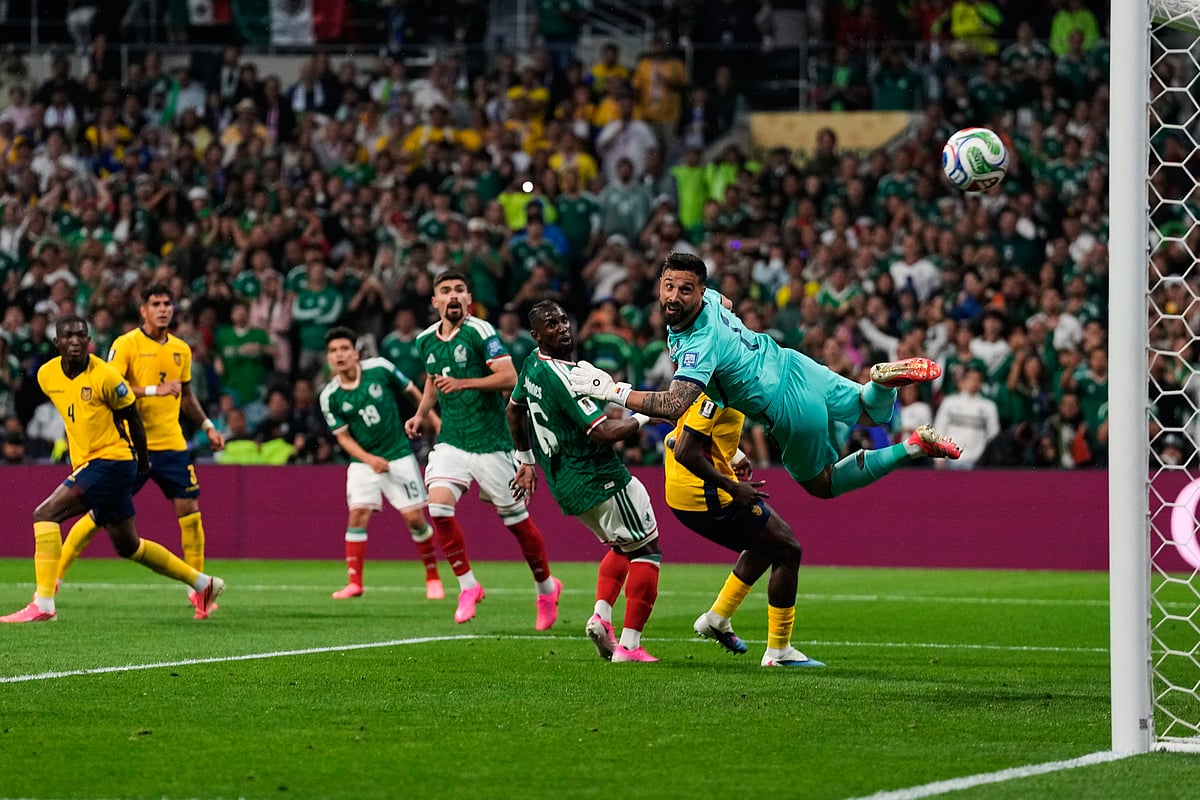 Mexico vs Ecuador, FIFA World Cup 2026 Rd 32 Hernan Galindez watches AP Photo