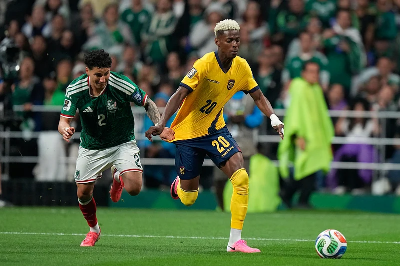 Mexico vs Ecuador, FIFA World Cup 2026 Rd 32 Nilson Angulo and Jorge Sanchez AP Photo