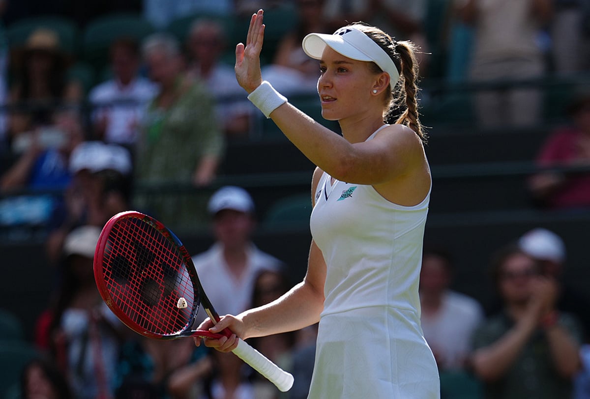 Elena Rybakina Vs Lois Boisson Wimbledon 2026 tennis highlights