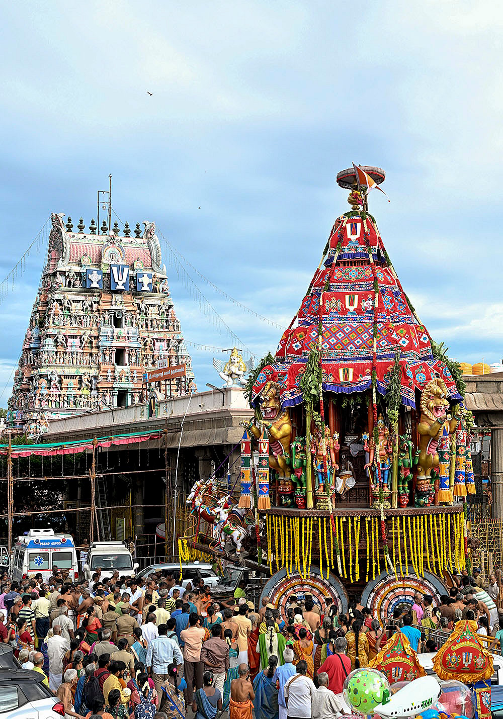 Therottam of Sri Parthasarathy Swamy Temple
