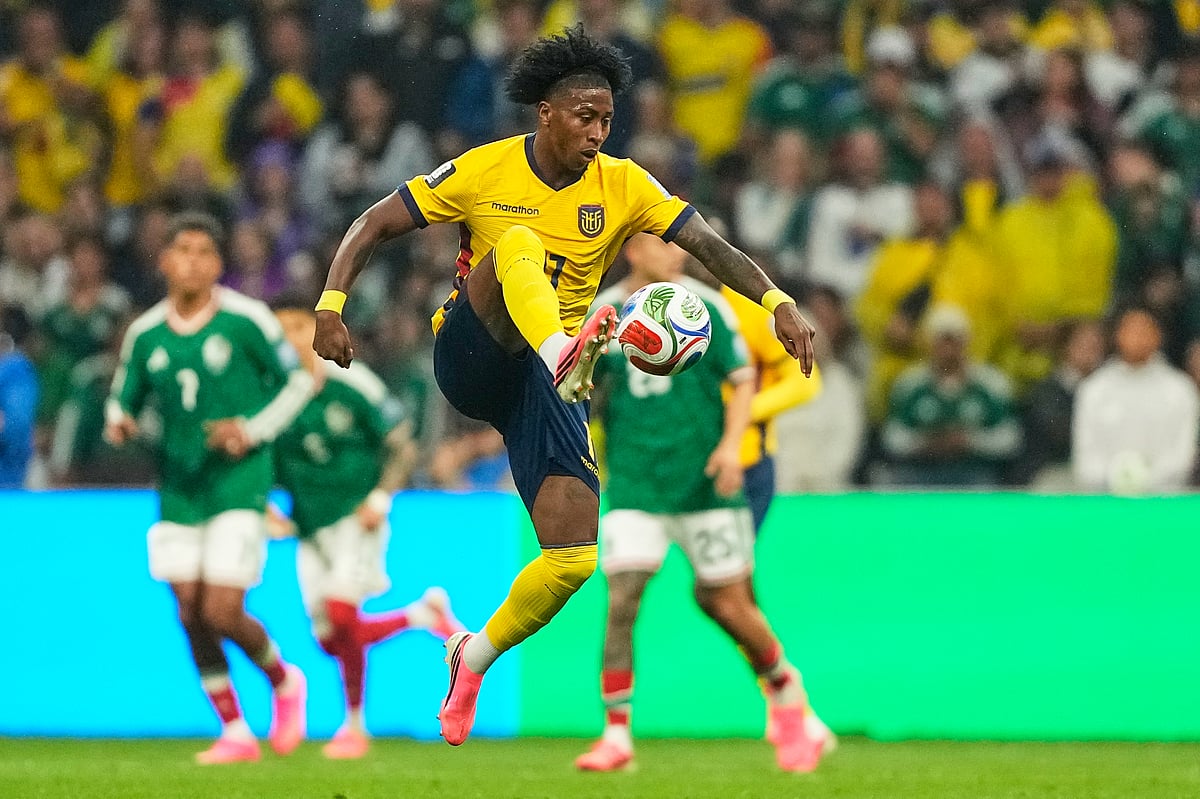 Mexico vs Ecuador, FIFA World Cup 2026 Rd 32 Angelo Preciado Controls AP Photo