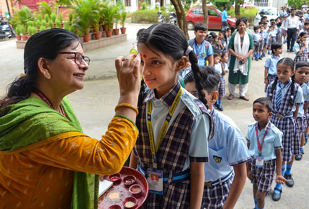 Schools reopen after summer vacation in UP