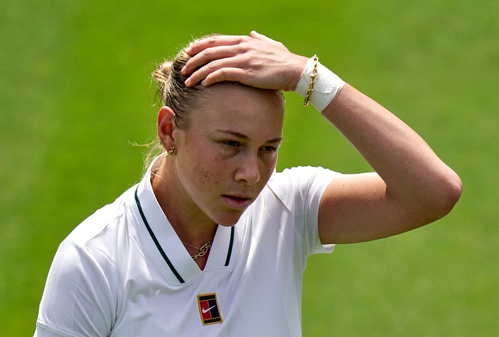 Amanda Anisimova Vs Lina Gjorcheska Wimbledon tennis 2026 
