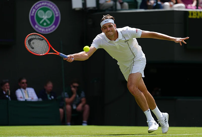 Taylor Fritz Vs Dusan Lajovic Wimbledon tennis 2026