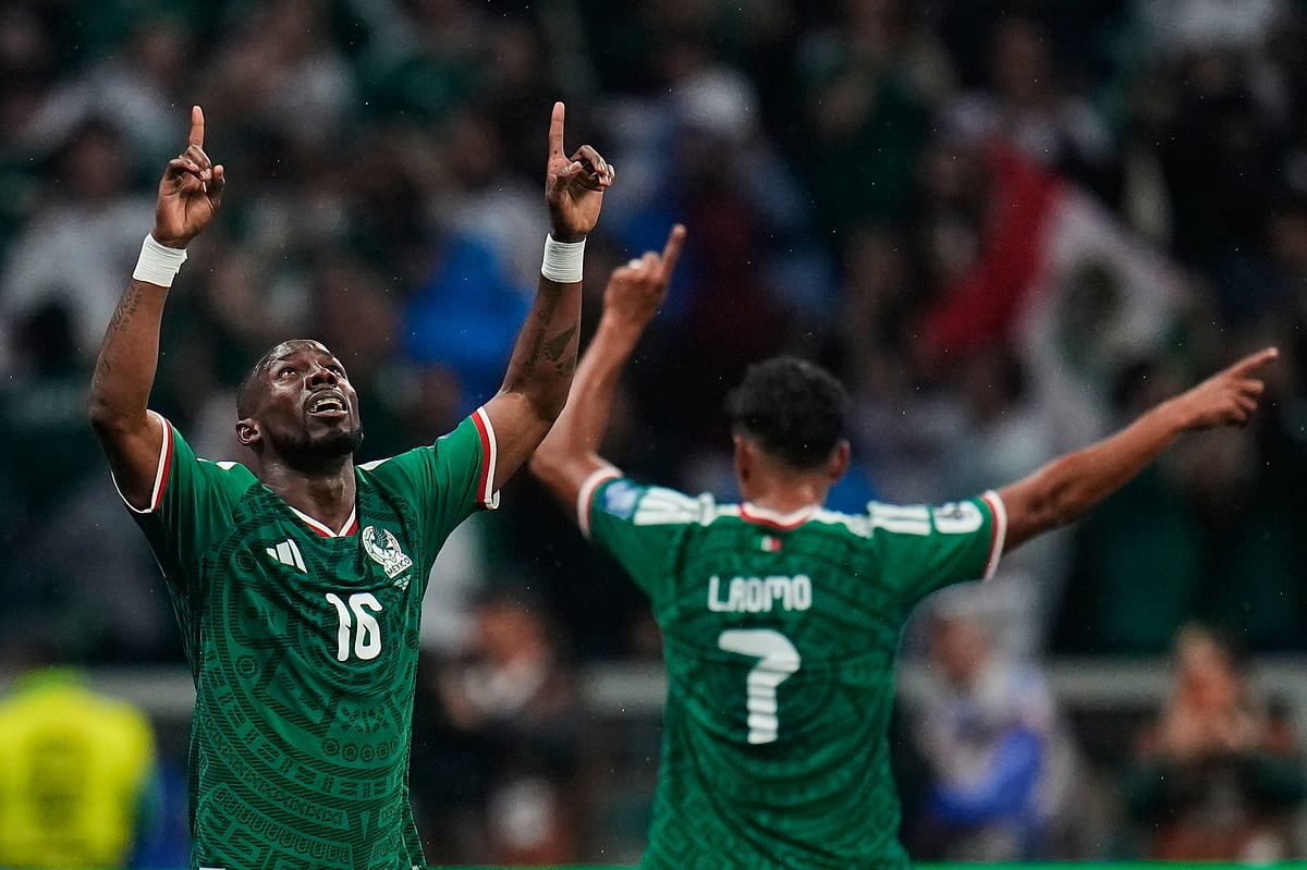 Mexico vs Ecuador, FIFA World Cup 2026 Rd 32 Julian Quinones Celebs AP Photo