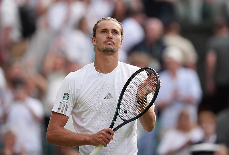 Alexander Blockx Vs Alexander Zverev Wimbledon 2026 tennis